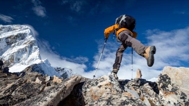 Hicker-on-a-mountain